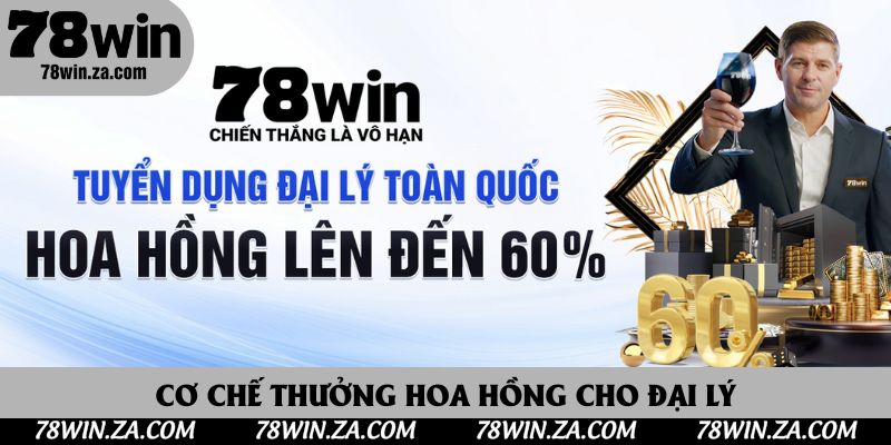 TRANG CHỦ 45 Quy định cơ chế thưởng hoa hồng cho đại lý 78Win